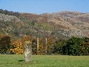 Gathering Stone & rugby goal