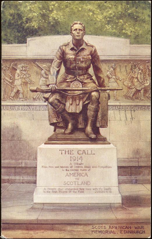 The Call statue